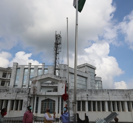 Foundation Day of Tripura University and Mahatma Gandhi's Birthday Celebration