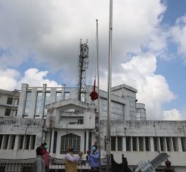 Foundation Day of Tripura University and Mahatma Gandhi's Birthday Celebration