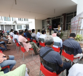 Foundation Day of Tripura University and Mahatma Gandhi's Birthday Celebration