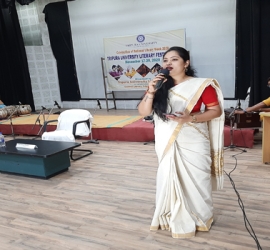 Celebration of Tripura University Literary Festival 2020 