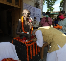 Foundation Day of Tripura University and Mahatma Gandhi's Birthday Celebration