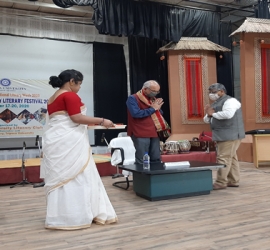 Celebration of Tripura University Literary Festival 2020 