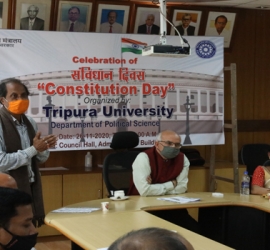 Celebration of Constitution Day on 26th November, 2020