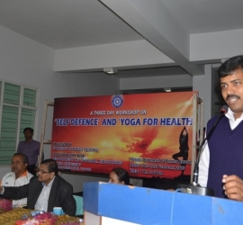 A Three Day Workshop on 'Self Defence' and 'Yoga for Health