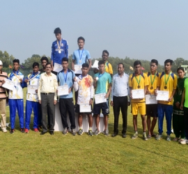 XI inter college Athletic Meet 2016 organised by Department of Physical Education and Tripura University Sports Board