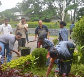 Swach Bharat Abhiyan at DDE TU on 26th June 2015