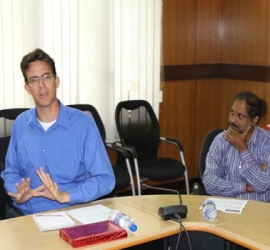 Visit of US Consulate General Public Affairs Officer and Director