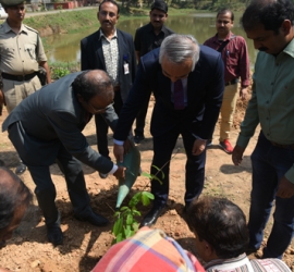 Visit of HE Mr. Kenji Hiramatsu Ambassador of Japan to India