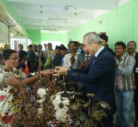 Visit of HE Mr. Kenji Hiramatsu Ambassador of Japan to India