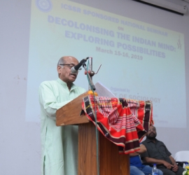 National Seminar on decolonising the Indian mind exploring possibilities